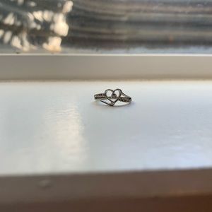 Diamond Heart Ring